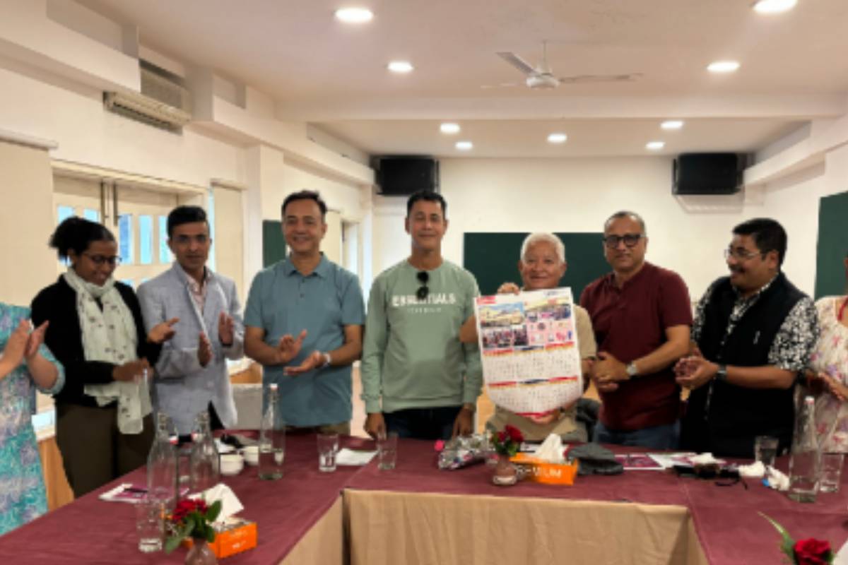 FPAN President, Himalaya Lal Kasajoo launching B.S. 2081 wall calendar
