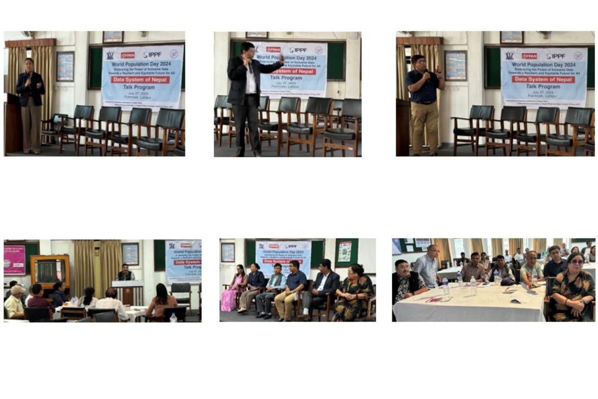 Marked World Population Day 2024 discussing Data System in Nepal