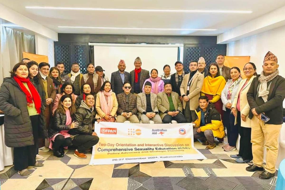 FPAN completed two-day orientation and interactive discussion on Comprehensive Sexuality Education (CSE): policy advocacy and strategy planning training workshop
